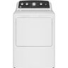 GE 7.2 cu. ft. vented Electric Dryer in White with Auto Dry and Extended Tumble