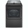 GE Profile 7.4 cu. ft. Smart Electric Dryer in Diamond Gray with Sanitize Cycle and Sensor Dry, ENERGY STAR