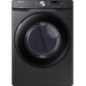 Samsung 7.5 cu. ft. Stackable Vented Electric Dryer with Sensor Dry in Brushed Black