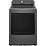 LG 7.3 cu. ft. Vented Gas Dryer in Monochrome Grey with Sensor Dry