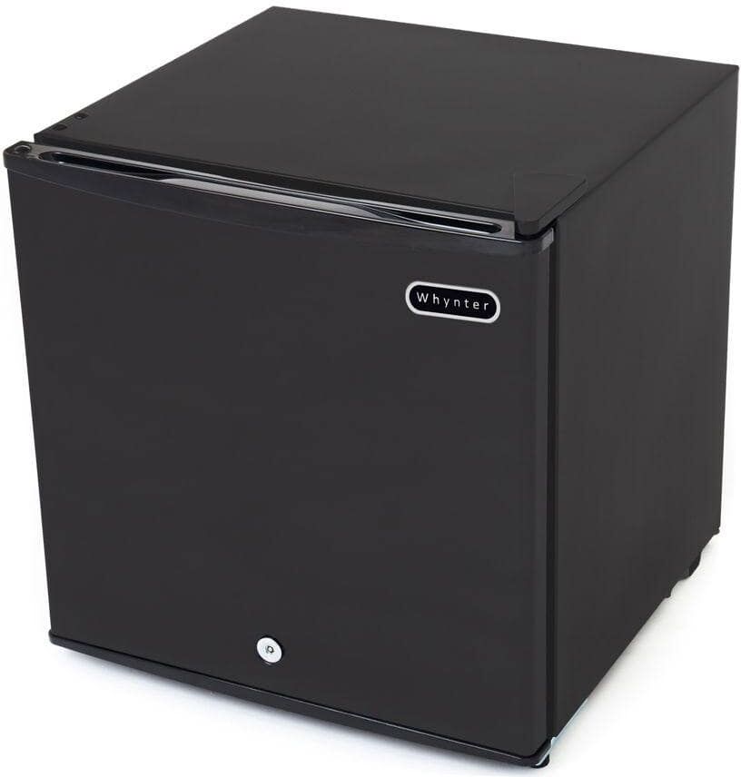 Whynter 1.1 cu. ft. Portable Freezer in Black with Lock, ENERGY STAR