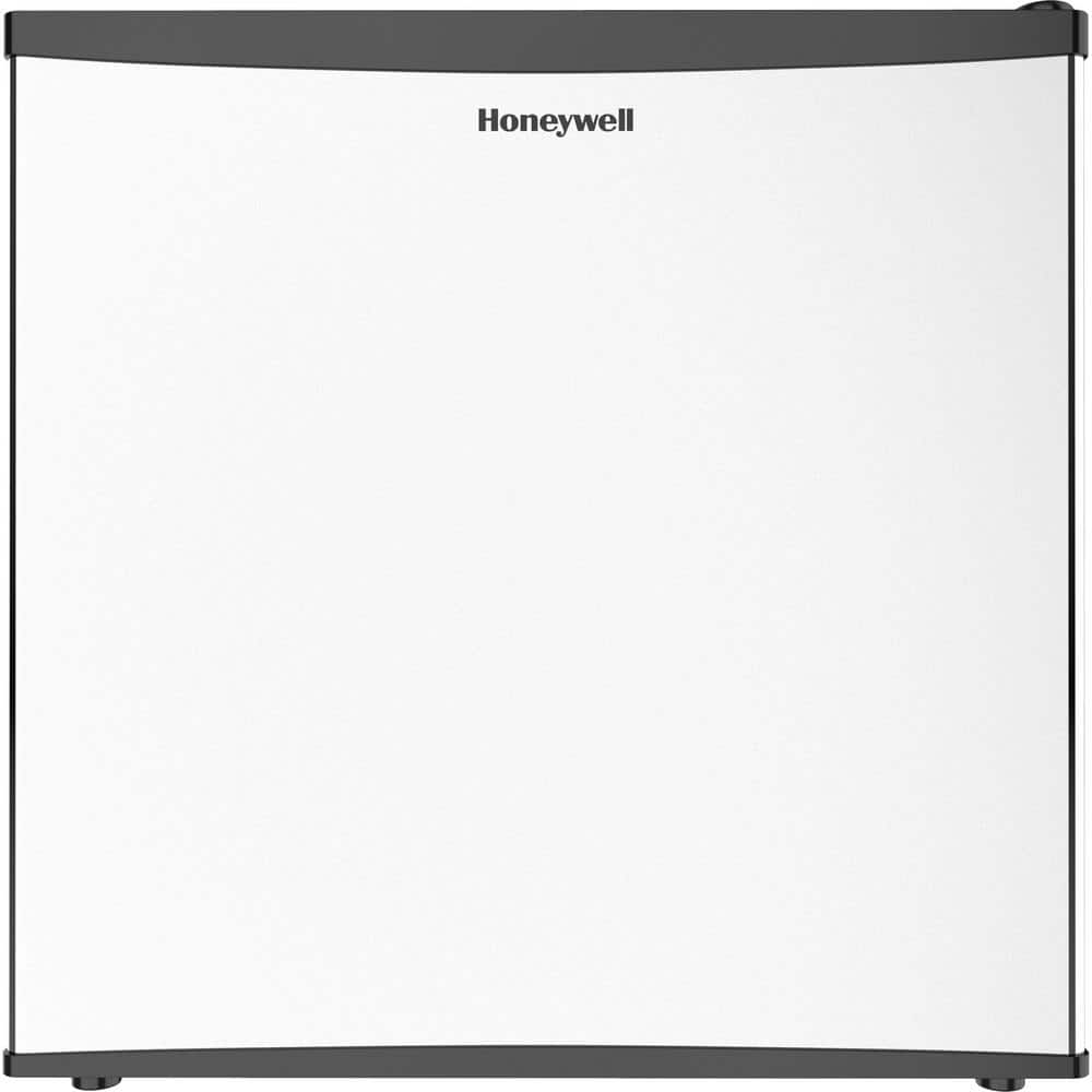 Honeywell 1.1 cu. ft. Compact Manual Upright Freezer in Stainless Steel