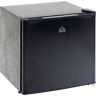 HOMCOM 1.1 Cu.Ft Mini Counterto Upright Fridge in Black with Freezer