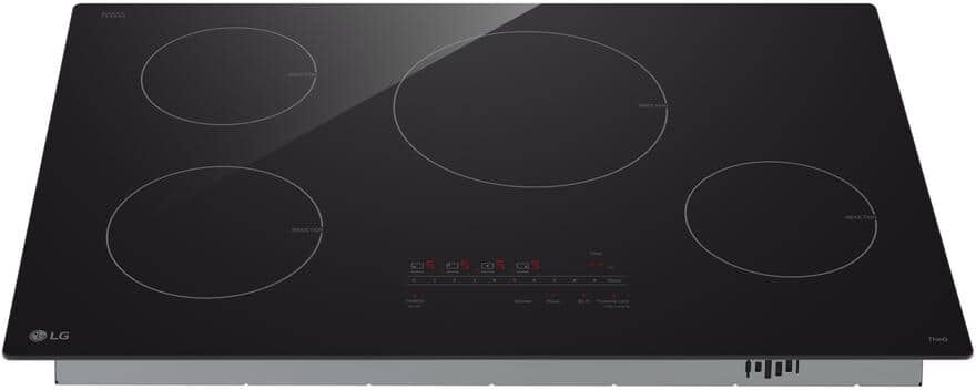 LG 30 in. 4 Elements Induction Cooktop in Black with Power Element and SmoothTouch Controls