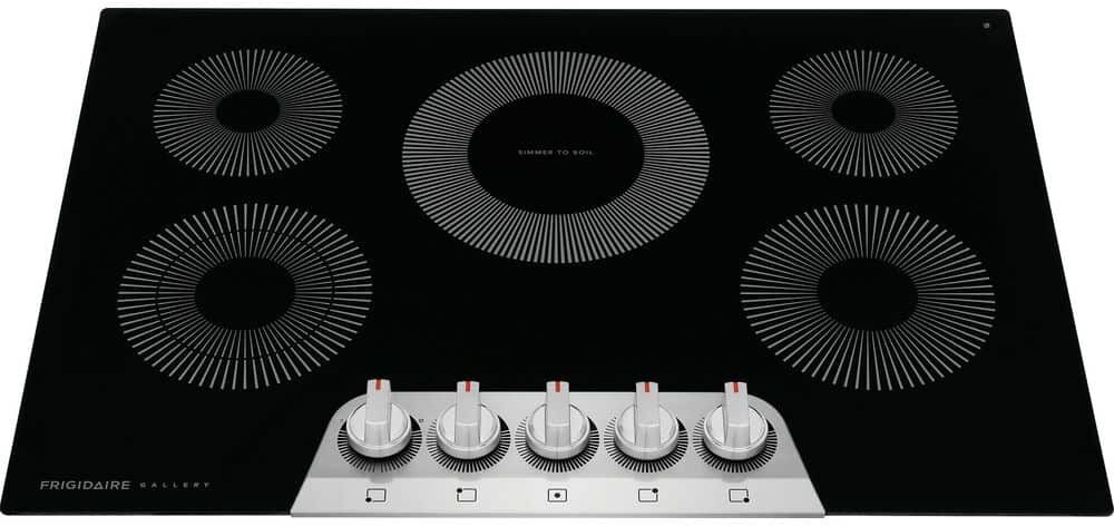 FRIGIDAIRE Gallery 30 in. Radiant Electric Cooktop in Stainless Steel with 5 Elements