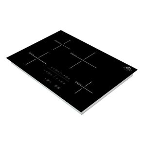 Forno Lecce 30 in. Induction Cooktop 30 in. Polished Black Smooth Induction Cooktop with 4 Elements