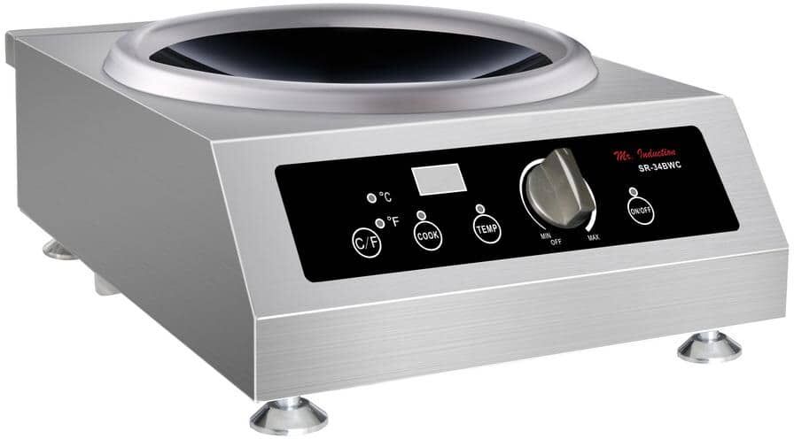 SPT 3400-Watt Countertop Commercial Induction Range (220-Volt to 240-Volt)