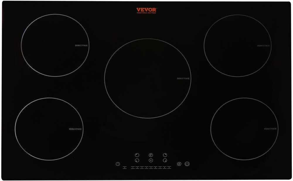 Best Portable Electric Stove: Top 10 Picks for 2024 17 VEVOR Electric Cooktop 30 in. 5 Burners Induction Stove Top 9200 Watt Built-in Magnetic Cooktop