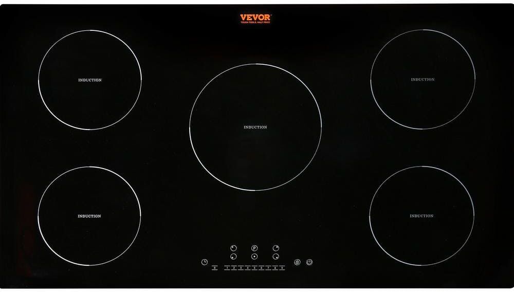 Best Portable Electric Stove: Top 10 Picks for 2024 18 VEVOR Electric Cooktop 36 in. 5-Elements Ceramic Induction Stove Top 9200-Watt Built-In Magnetic Cooktop, Black