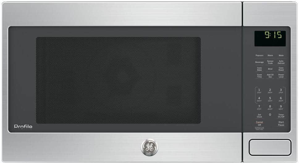 GE Profile 1.5 cu. ft. Countertop Convection Microwave in Stainless Steel