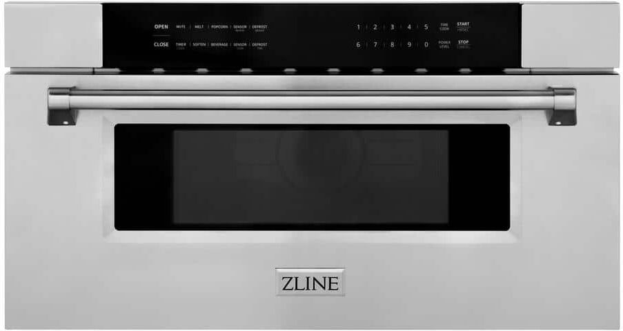 ZLINE Kitchen and Bath 30 in. 1000-Watt Built-In Microwave Drawer in Stainless Steel