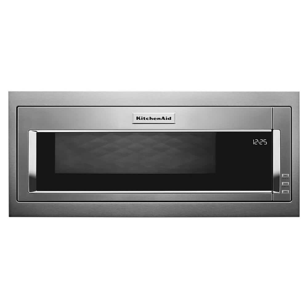 KitchenAid 1.1 cu. ft. Built-In with Sensor Cooking Microwave in Stainless Steel