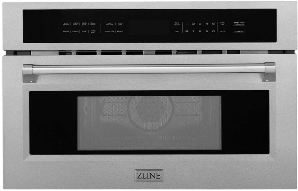 ZLINE Kitchen and Bath 30 in. 1000-Watt Built-In Microwave Oven in Stainless Steel