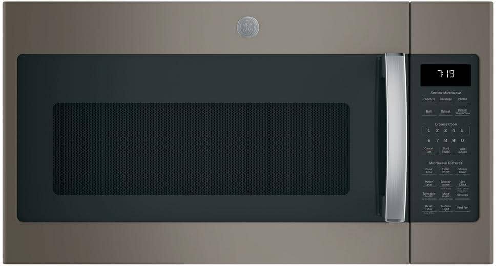 1.9 cu. ft. Over the Range Microwave with Sensor Cooking in Slate, Fingerprint Resistant