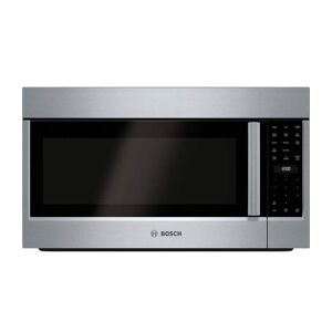 Bosch 800 Series 30 in. 1.8 cu. ft. Over the Range Convection Microwave in Stainless Steel, Silver