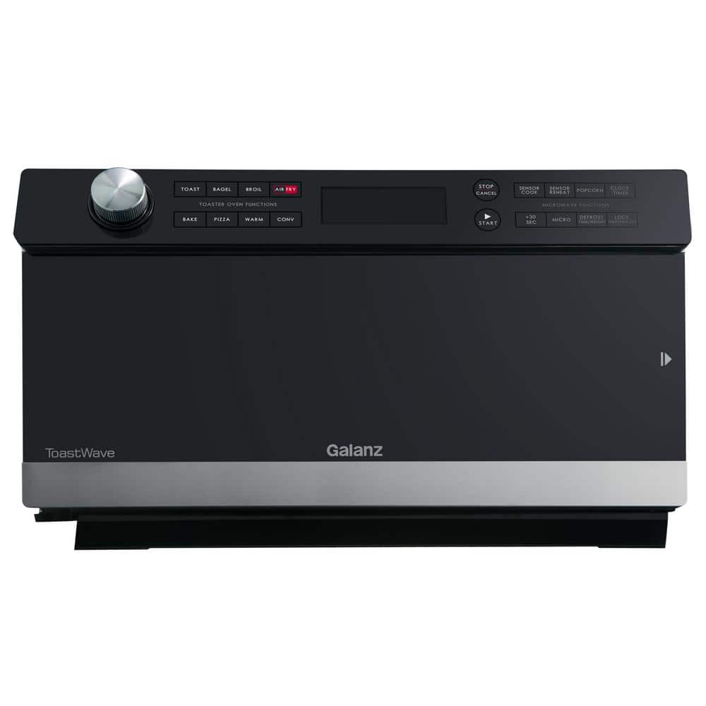 Galanz 1.2 cu. ft. Countertop ToastWave 4-in-1 Convection Oven, Air Fry, Toaster Oven, Microwave in Stainless Steel