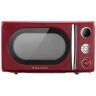 Galanz 0.7 cu. Ft. 700-Watt Countertop Microwave in Red, Retro