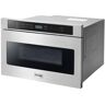 Thor 24 in. W 1.2 cu. ft. Built-In Microwave Drawer with Easy Touch Control in Stainless Steel