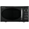 Emerson 0.9 cu. ft., 800W Retro Black Microwave Oven with Grill