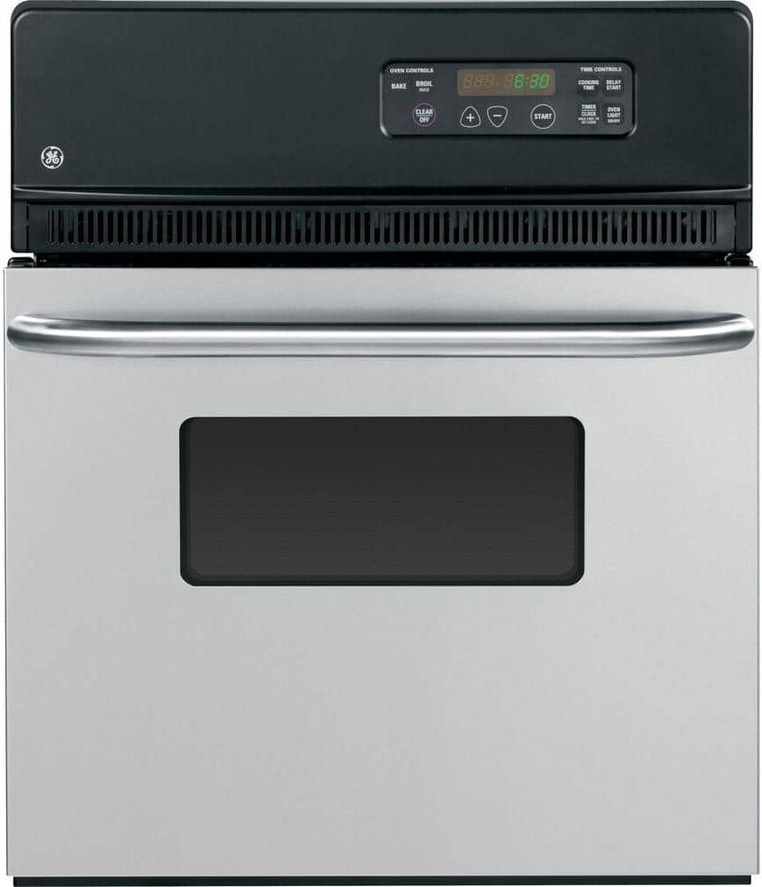 GE 24 in. Single Electric Wall Oven in Stainless Steel