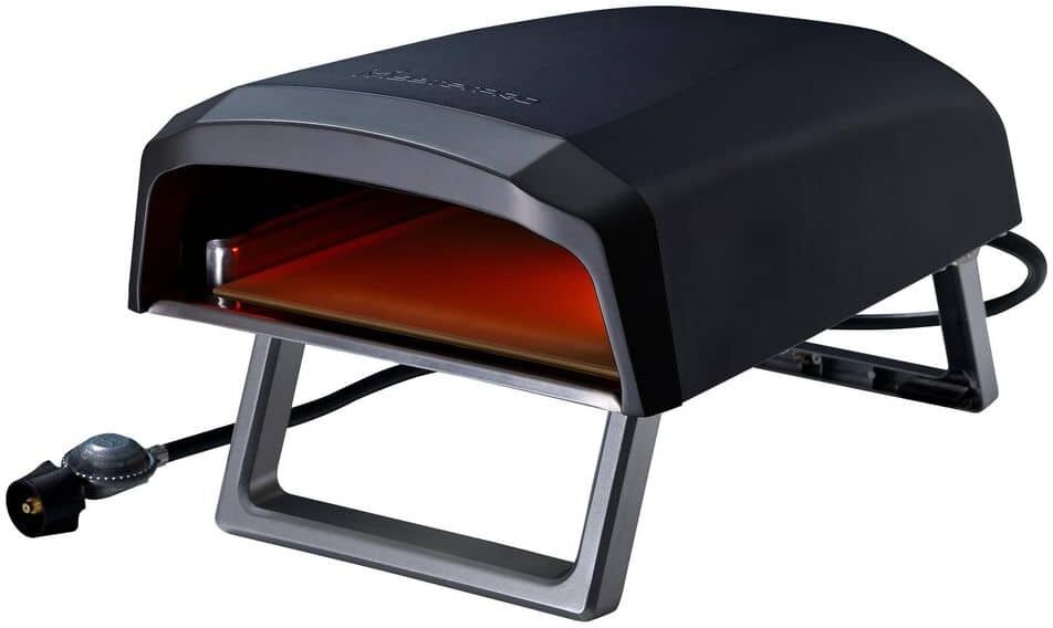 MasterPRO Propane Outdoor Pizza Oven in Black (5-Piece Set)