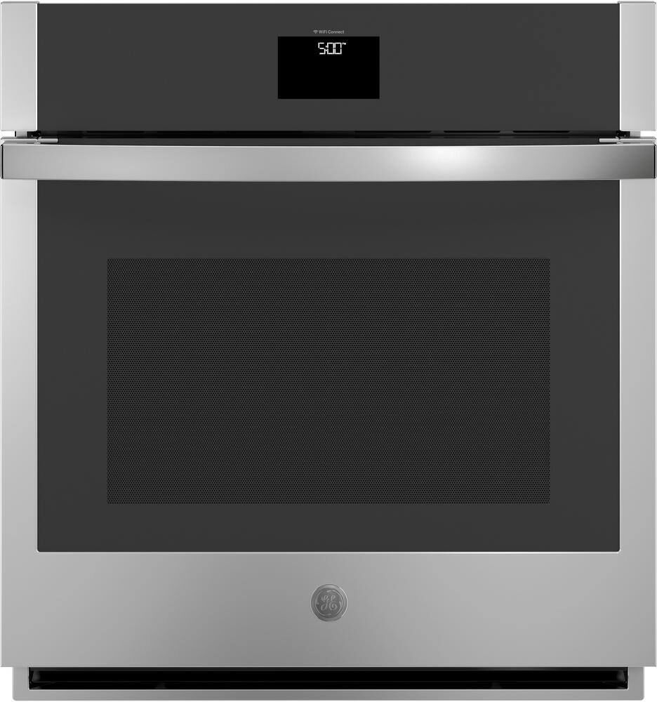 GE 27 in. Single Smart Convection Wall Oven with No-Preheat Air Fry in Stainless Steel