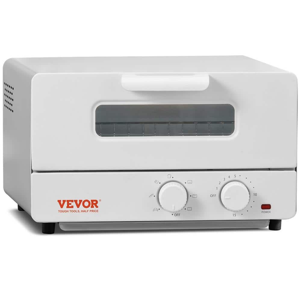 VEVOR Steam Oven Toaster, 12L Countertop Convection Oven, 1300W 5 In 1 Steam Toaster Oven, 7-Cooking Modes Air Fryer