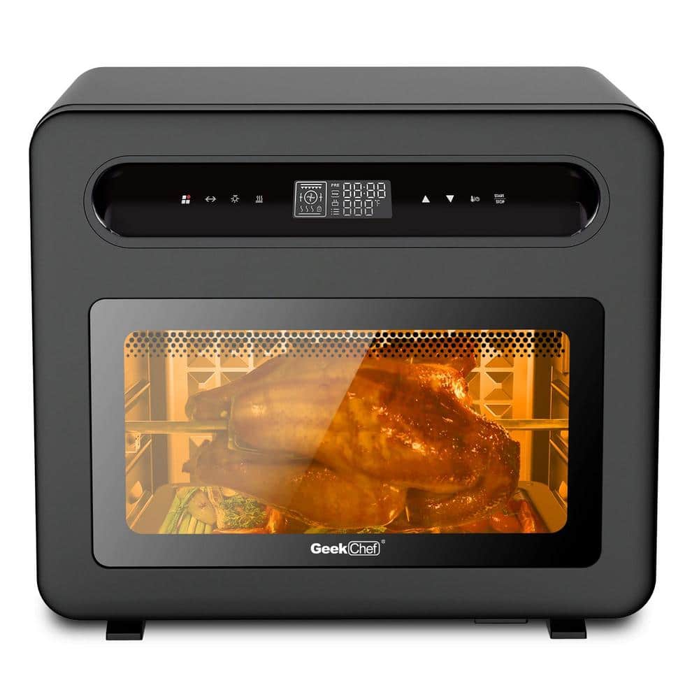 maocao hoom 26 qt. Stainless Steel Electric Touch Screen Air Fryer, Steam Convection Oven, Toaster, Outdoor Pizza Oven