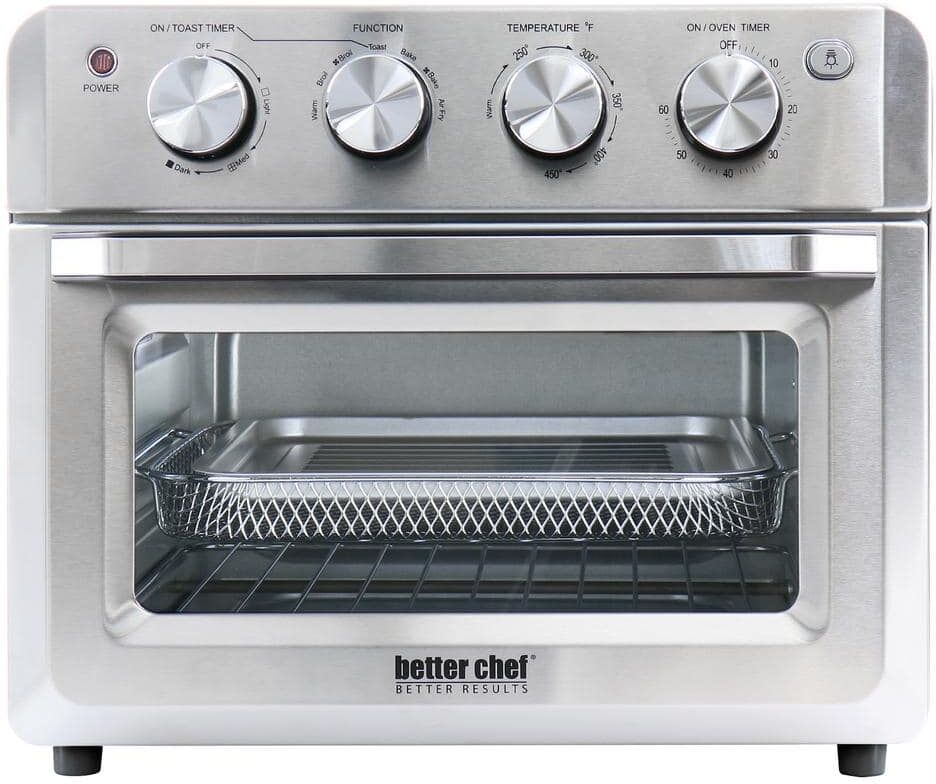 Better Chef Do-It-All 20 L Silver Convection Air Fryer Broiler Toaster Oven