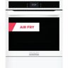 Frigidaire Gallery 24 in. Single Electric Wall Oven Self-Cleaning with Air Fry, Steam Bake and True Convection in White