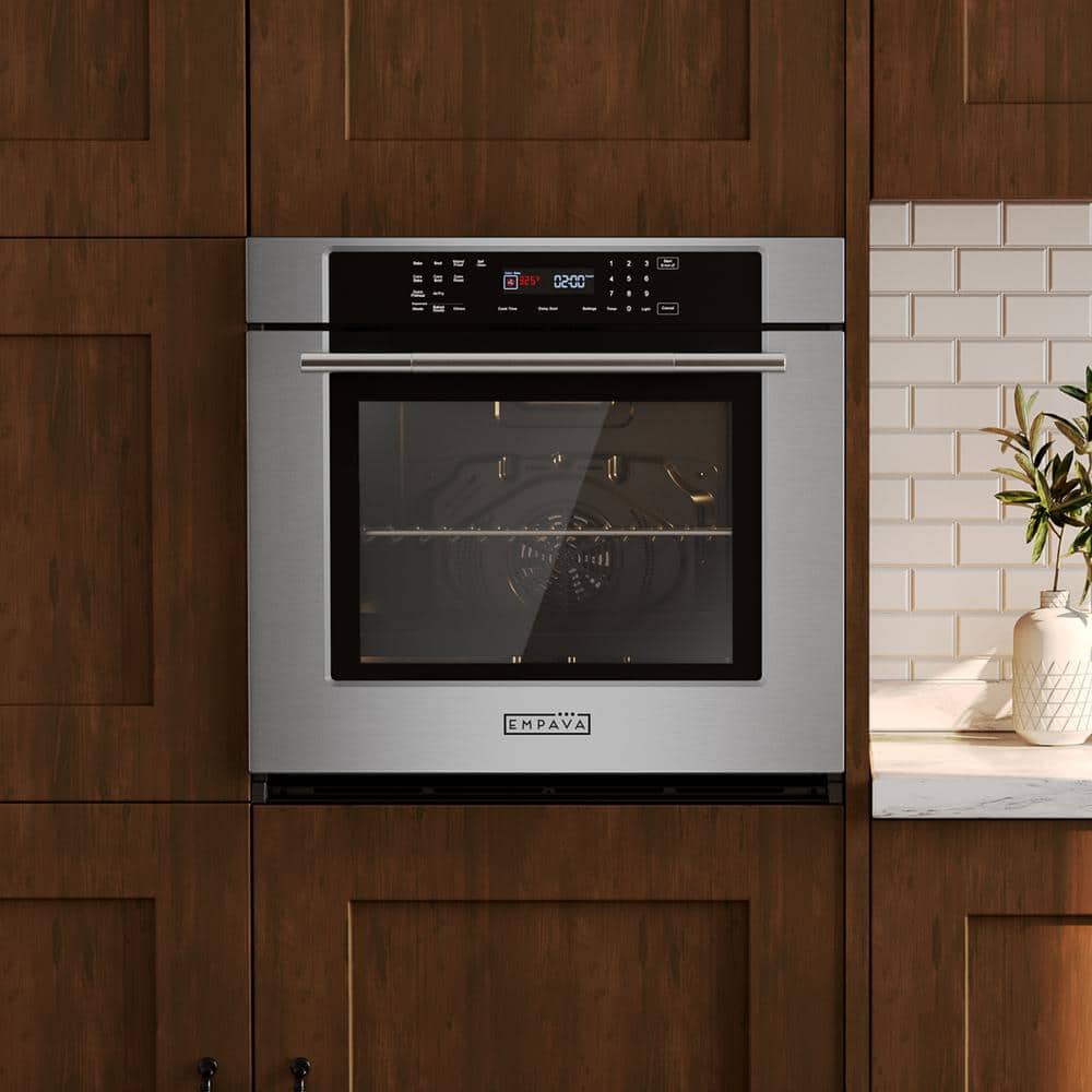 Best Air Fryer: Crisp Perfection: Discover the Top 10 Air Fryer Models of 2024 for Healthier, Delicious Cooking 29 Empava 30 in. Electric Single Wall Oven Air Fryer with Convection Self-Cleaning in Stainless Steel