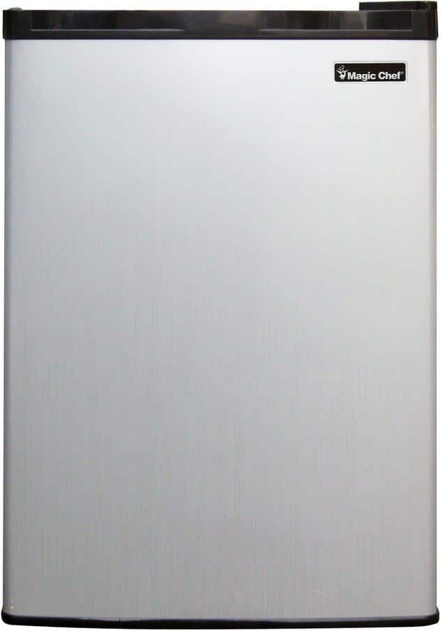 Magic Chef 2.6 cu. ft. Mini Fridge in Stainless Look, ENERGY STAR