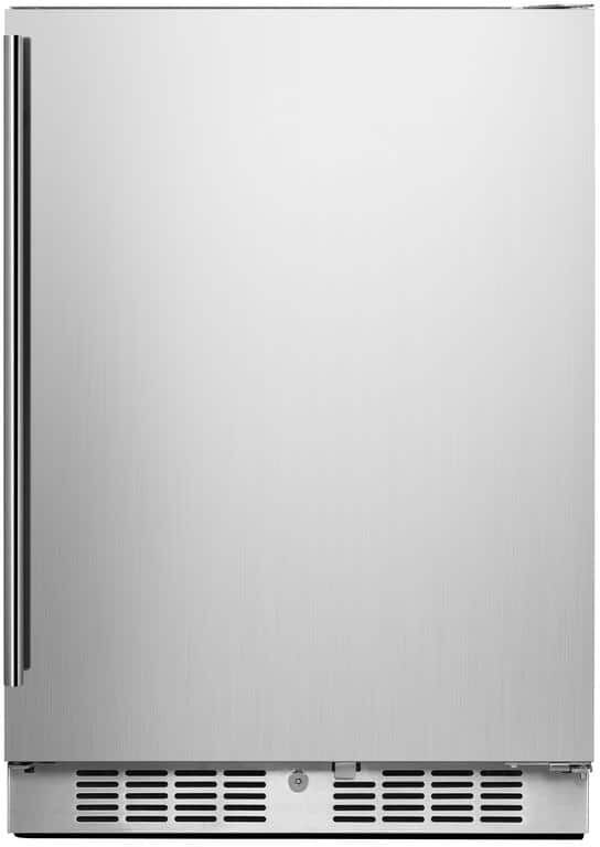 Titan 24 in. 5.6 cu. ft. 140 Cans Built-In Outdoor Beverage Cooler and Refrigerator in Stainless Steel