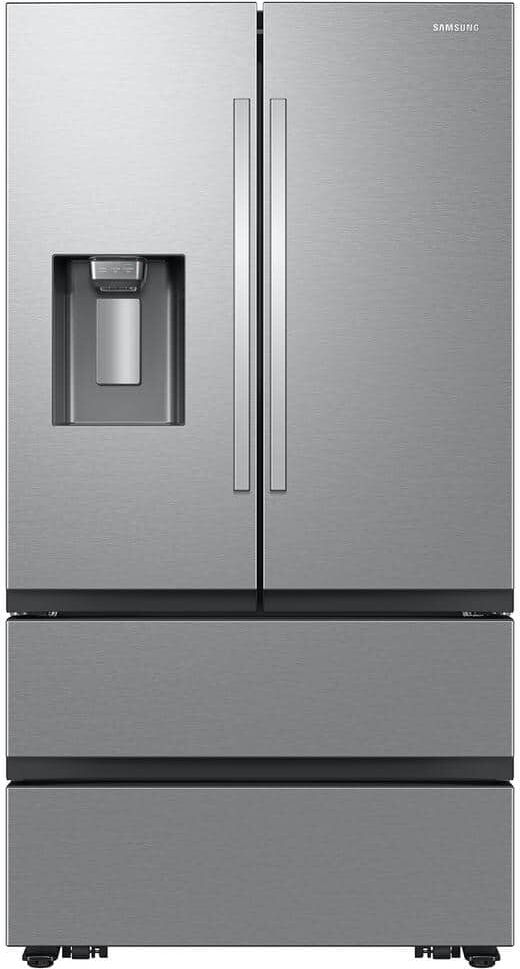 Samsung 30 cu. ft. Mega Capacity 4-Door French Door Refrigerator with Four Types of Ice in Stainless Steel