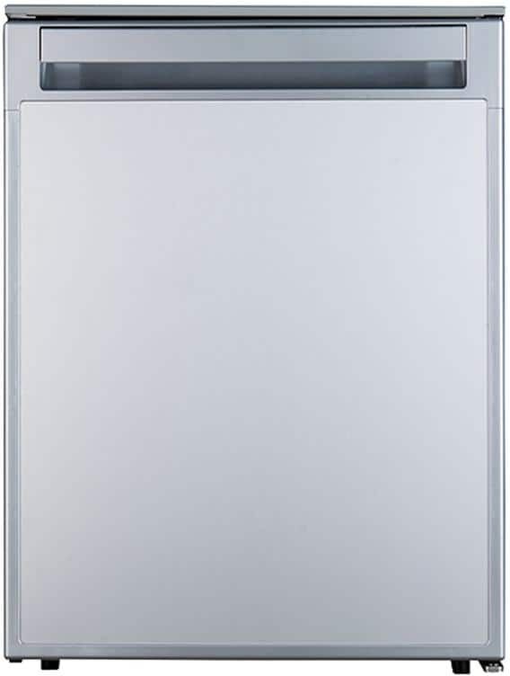 Equator 2.8 cu. Ft. 80L 12V/DC RV Built-in Refrigerator in Stainless w/Freezer and reversible door