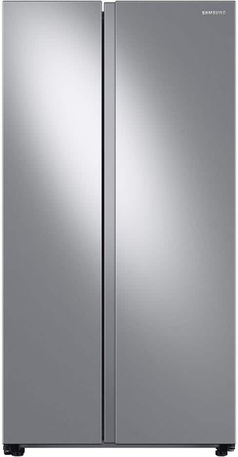 Samsung 36 in. 28 cu. ft. Smart Side by Side Refrigerator in Fingerprint-Resistant Stainless Steel, Standard Depth