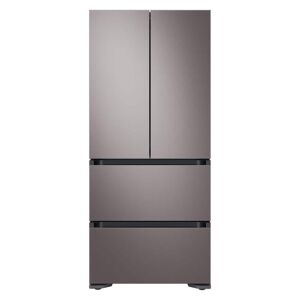 Samsung 17.3 cu. ft. Smart Kimchi and Specialty 4-Door French Door Refrigerator in Platinum Bronze