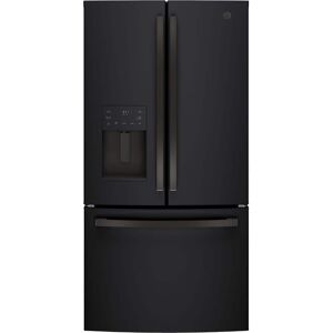 GE 25.6 cu. ft. French-Door Refrigerator in Black Slate, Fingerprint Resistant and ENERGY STAR, Fingerprint Resistant Black Slate