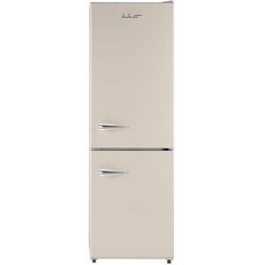 iio 11 cu. ft. Retro Frost Free Bottom Freezer Refrigerator in Cream, ENERGY STAR (Right Hinge)