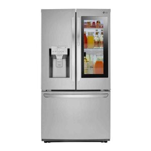 LG Electronics 26 cu. ft. French Door Smart Refrigerator with InstaView Door-in-Door, Glide N' Serve in PrintProof Stainless Steel