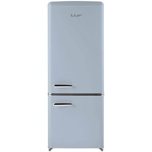 iio 7 cu. ft. Retro Bottom Freezer Refrigerator in Light Blue, ENERGY STAR