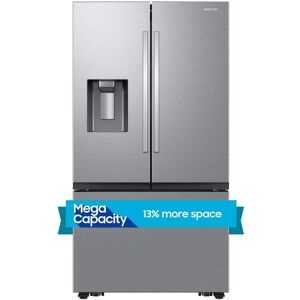 Samsung 31 cu. ft. Mega Capacity 3-Door French Door Refrigerator with Four Types of Ice in Stainless Steel