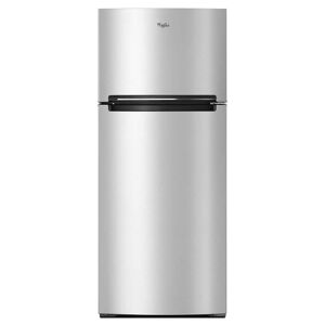 Whirlpool 18 cu. ft. Top Freezer Refrigerator in Fingerprint Resistant Metallic Steel