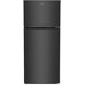 Whirlpool 16.6 cu. ft. Built-In Top Freezer Refrigerator in Black