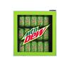 Mountain Dew 17.5 in. 1.8 cu. ft. 50-Can Glass Door, Green Compact Beverage Fridge with Mt Dew Logo Cooler