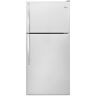 Whirlpool 18.25 cu. ft. Top Freezer Built-In and Standard Refrigerator in Monochromatic Stainless Steel