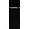 Danby 21.44 in. 7.4 cu. ft. Apartment Size Top Freezer Refrigerator in Black