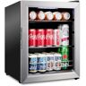 Ivation 17 in. 62 Can Freestanding Beverage Refrigerator Ultra Cool Mini Drink Fridge