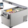 VEVOR 1.2 cu. ft. 36-Can Mini Fridge with Freezer App Control Car Fridge for Travel in Black