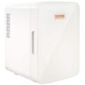 VEVOR Mini Fridge 10.8 in. 0.35 cu.ft. Retro Mini Refrigerator in White Small Beverage Fridges